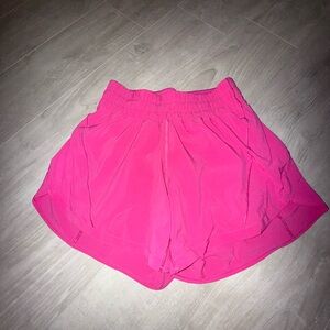 Lululemon Athletica Bright Pink Athletic Shorts